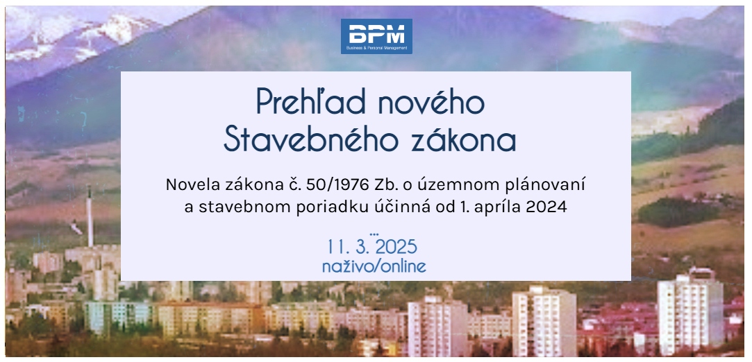 Stavebný zákon, 11. 3. 2025, online